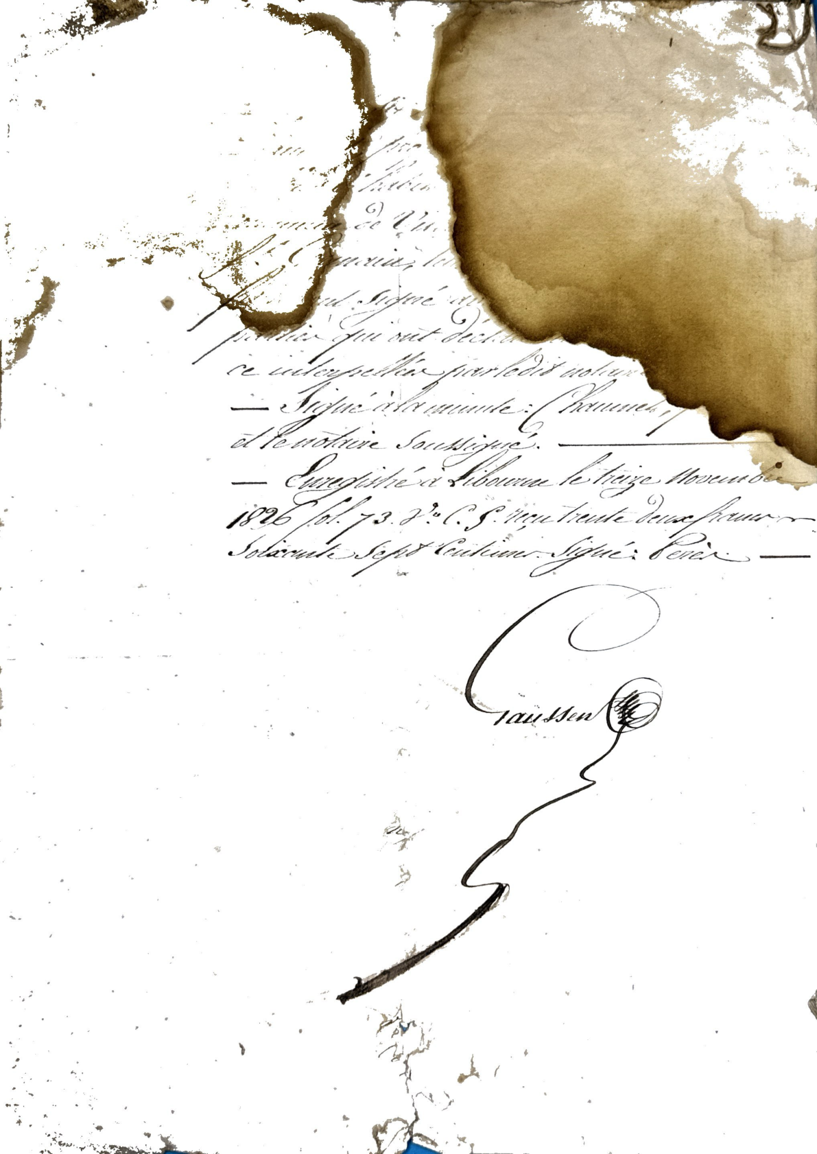 Deeds of Sale to Guillaume Faure in Vérac (1826, 1830) - Page 10