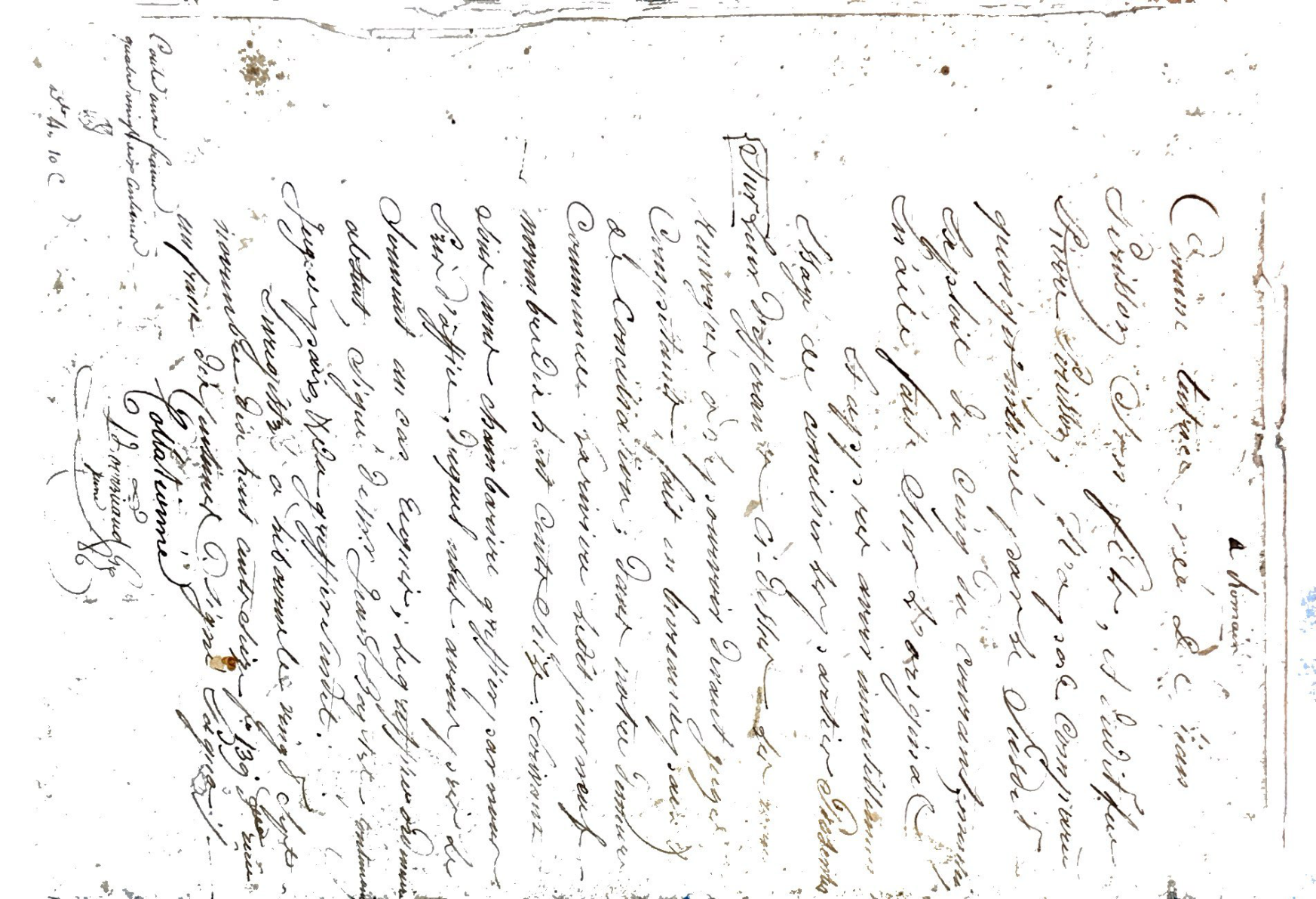 1816 Right of Way Dispute Record: Gautier vs. Perisson (Fronsac) - Page 11