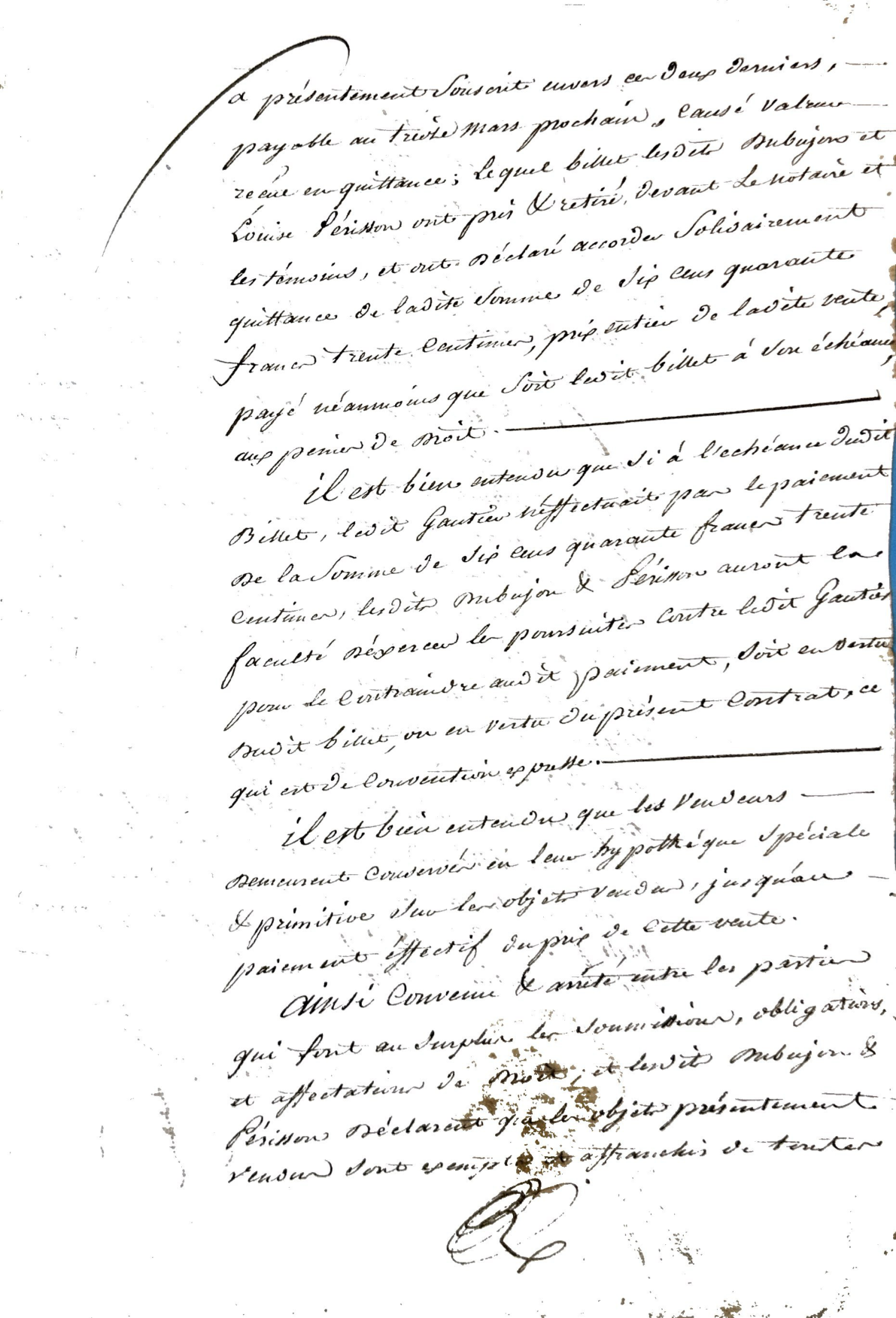 Land Sale Deeds and Quittances for Jean Gautier (1798-1816) - Page 12