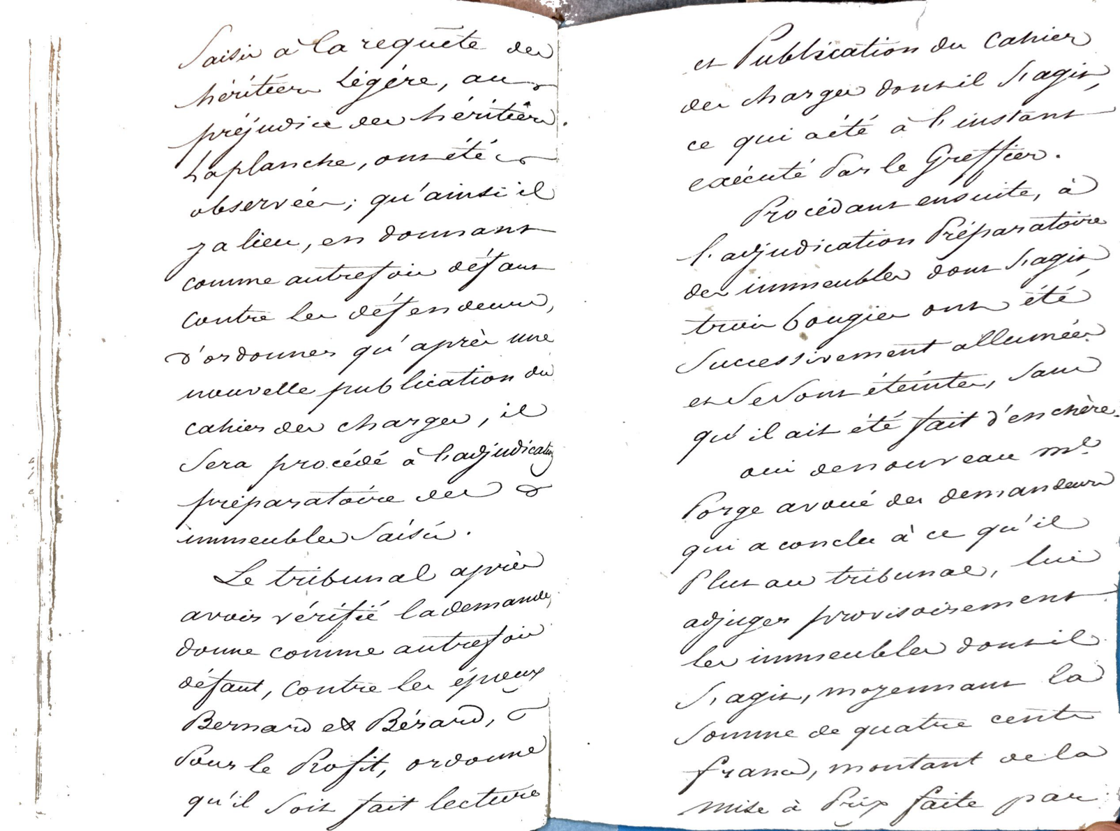Adjudication of Real Estate Seizure: Légère Heirs vs Laplanche (1829) - Page 4