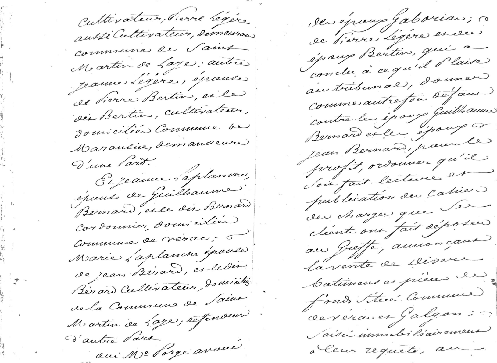 Adjudication of Real Estate Seizure: Légère Heirs vs Laplanche (1829) - Page 6