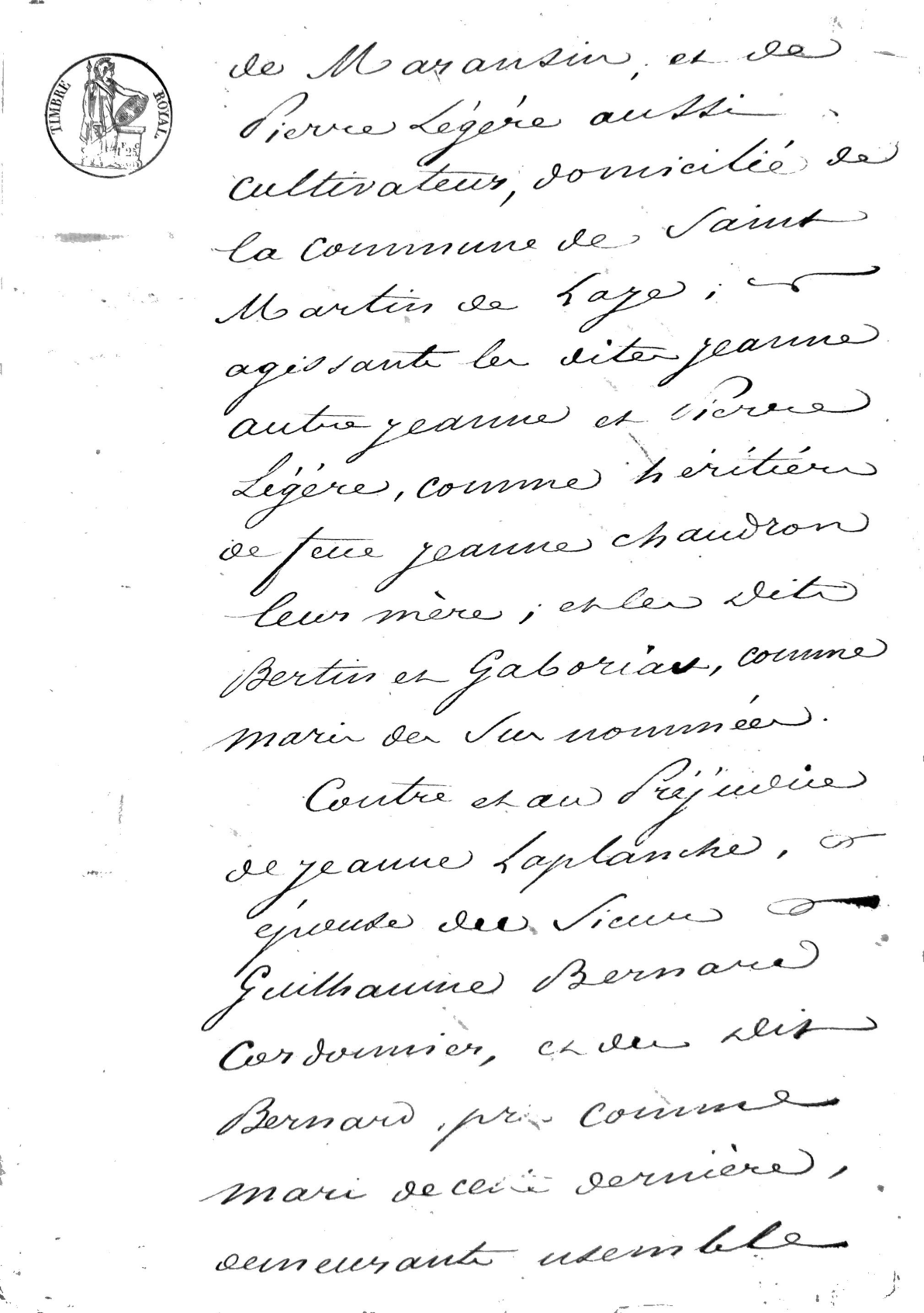 Cahier des Charges: Judicial Auction of Property in Libourne (1829) - Page 4