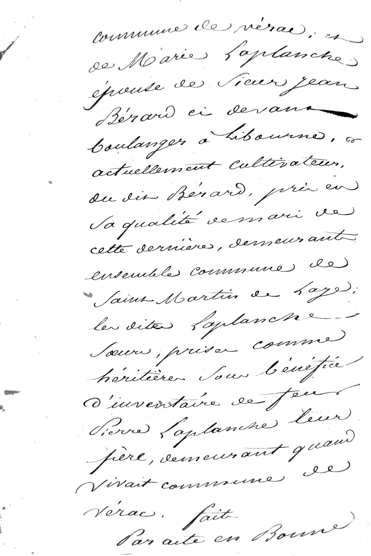 Cahier des Charges: Judicial Auction of Property in Libourne (1829) - Page 5