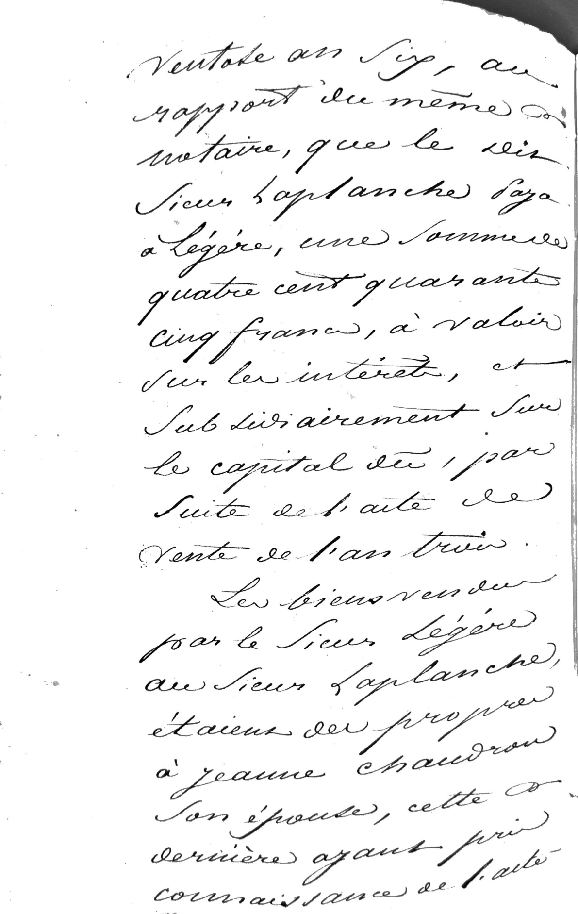 Cahier des Charges: Judicial Auction of Property in Libourne (1829) - Page 9