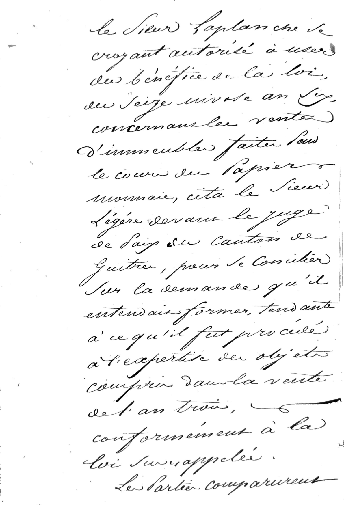 Cahier des Charges: Judicial Auction of Property in Libourne (1829) - Page 11