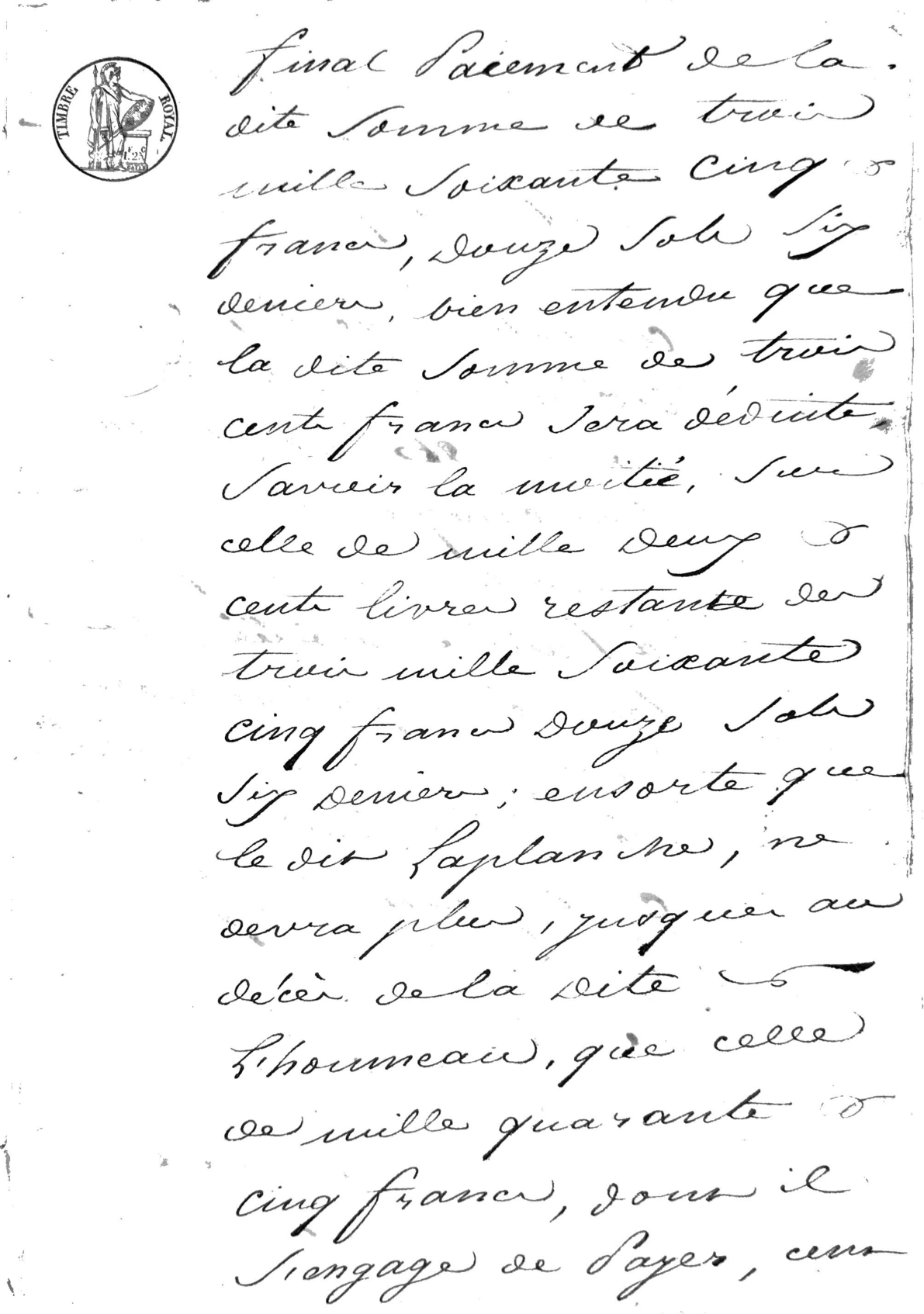 Cahier des Charges: Judicial Auction of Property in Libourne (1829) - Page 13