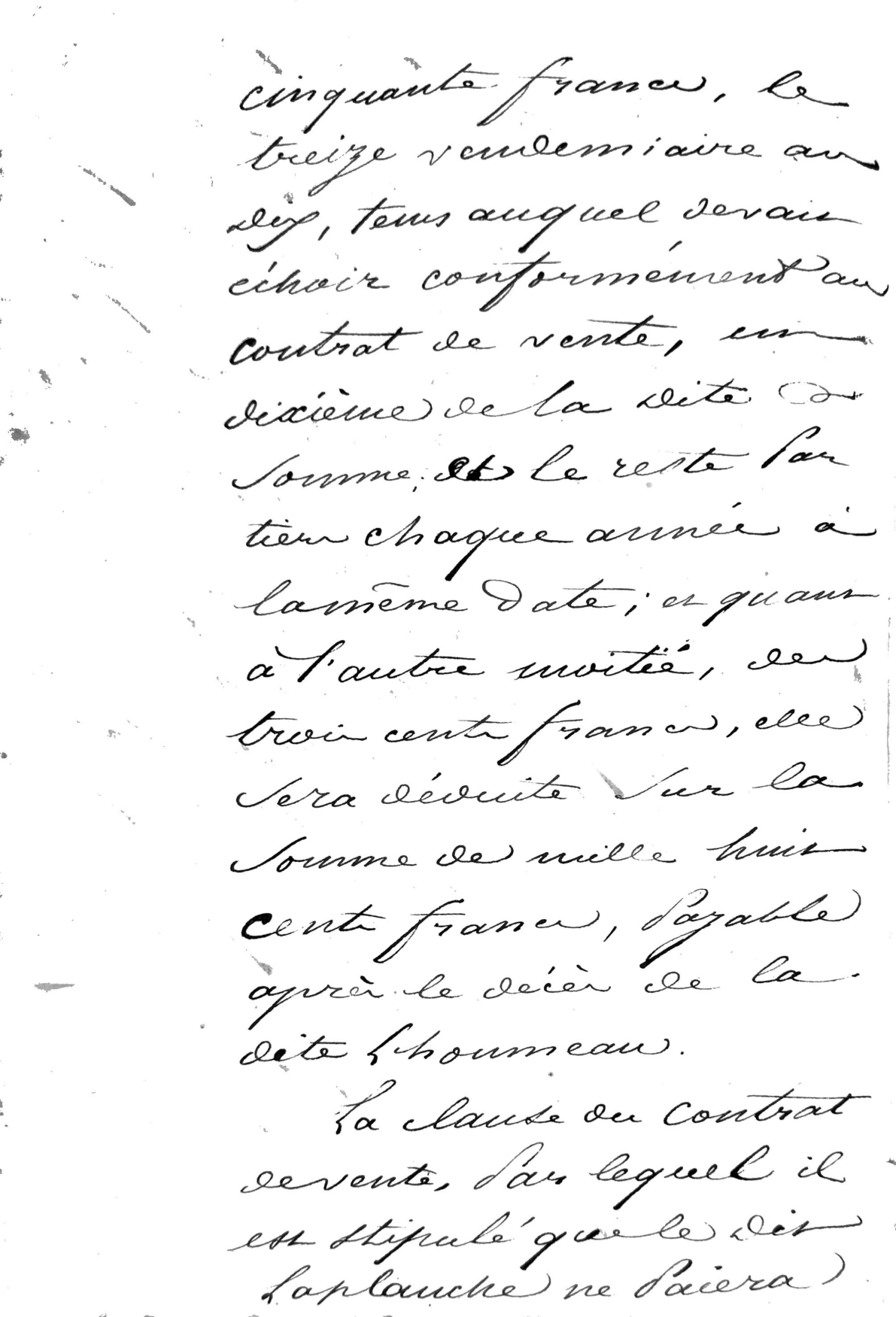 Cahier des Charges: Judicial Auction of Property in Libourne (1829) - Page 15
