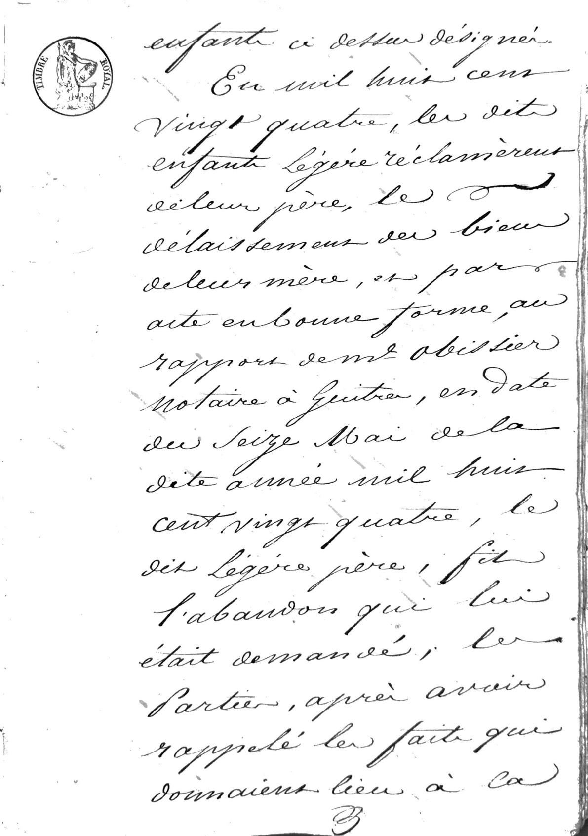 Cahier des Charges: Judicial Auction of Property in Libourne (1829) - Page 18