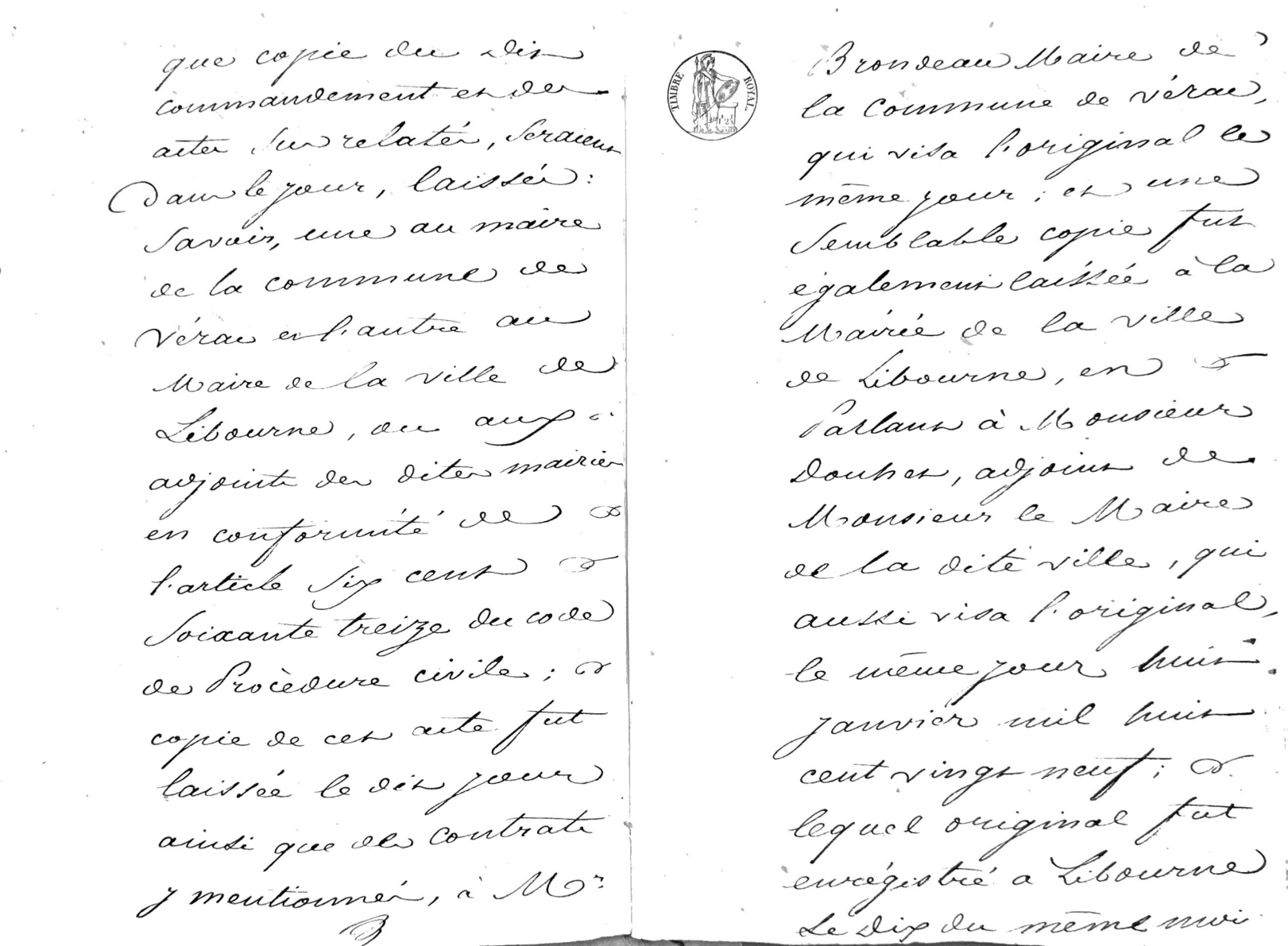 1829 Cahier des Charges and Seizure of Laplanche Estate - Page 3