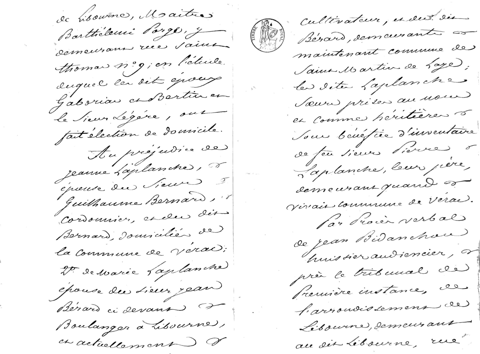 1829 Cahier des Charges and Seizure of Laplanche Estate - Page 5