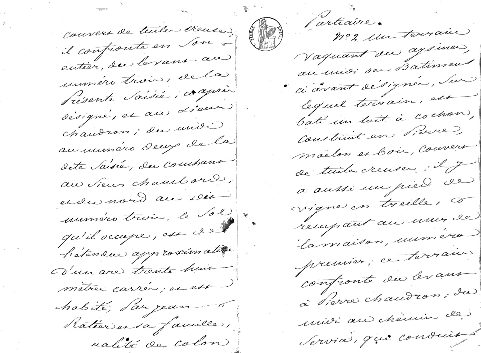 1829 Cahier des Charges and Seizure of Laplanche Estate - Page 9
