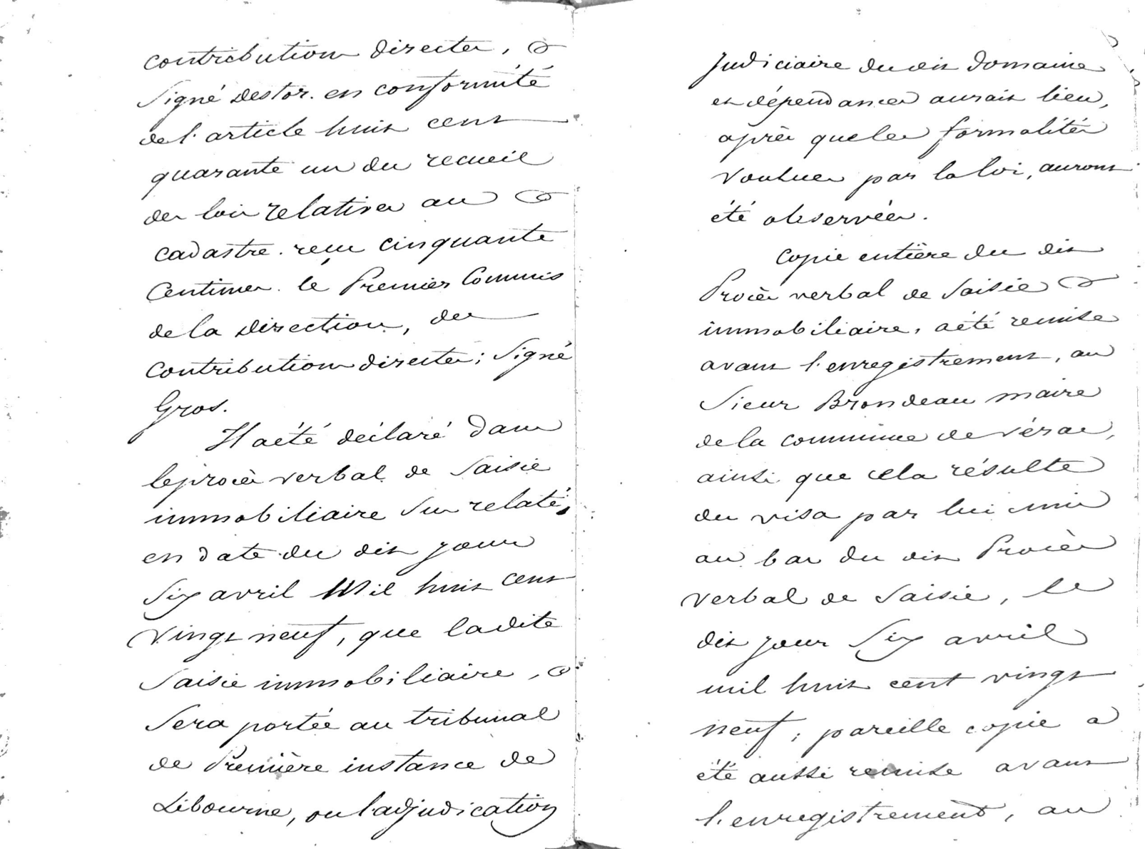 1829 Cahier des Charges and Seizure of Laplanche Estate - Page 17