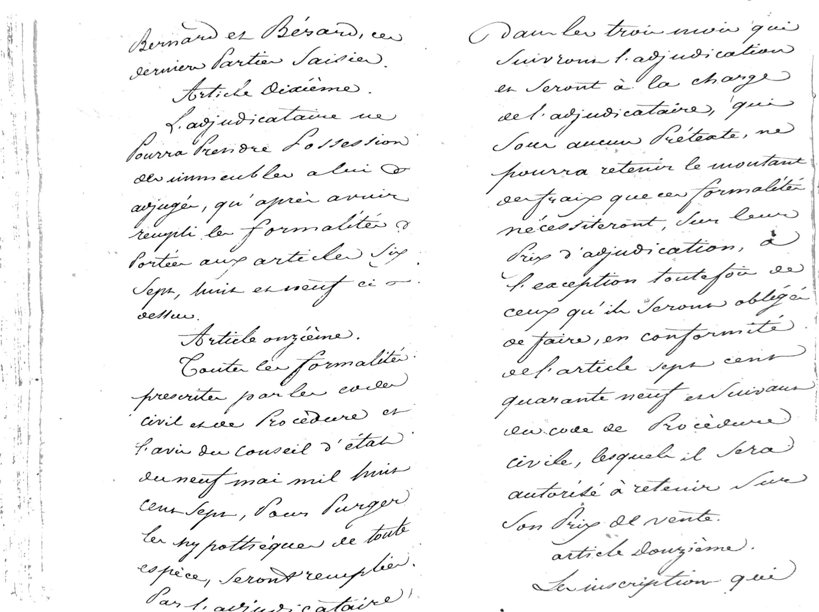 1829 Cahier des Charges and Seizure of Laplanche Estate - Page 32