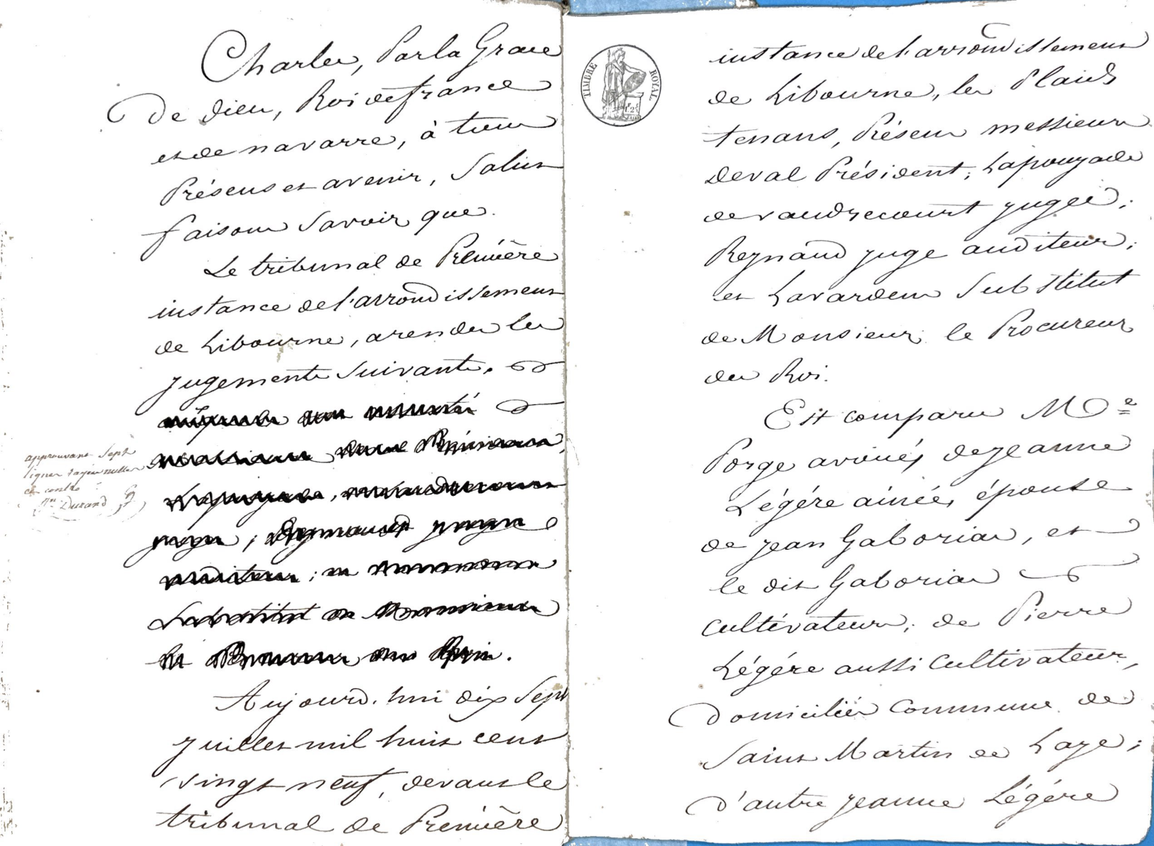 1829 Cahier des Charges and Seizure of Laplanche Estate - Page 38
