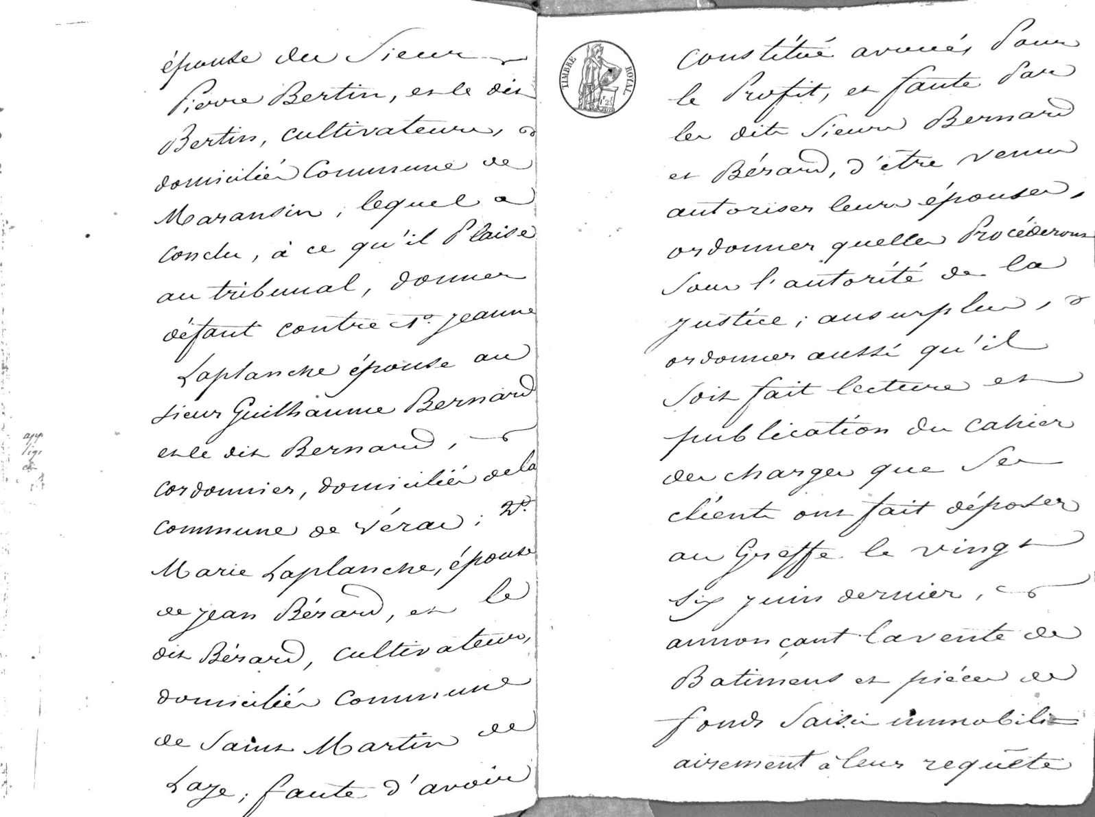 1829 Cahier des Charges and Seizure of Laplanche Estate - Page 39