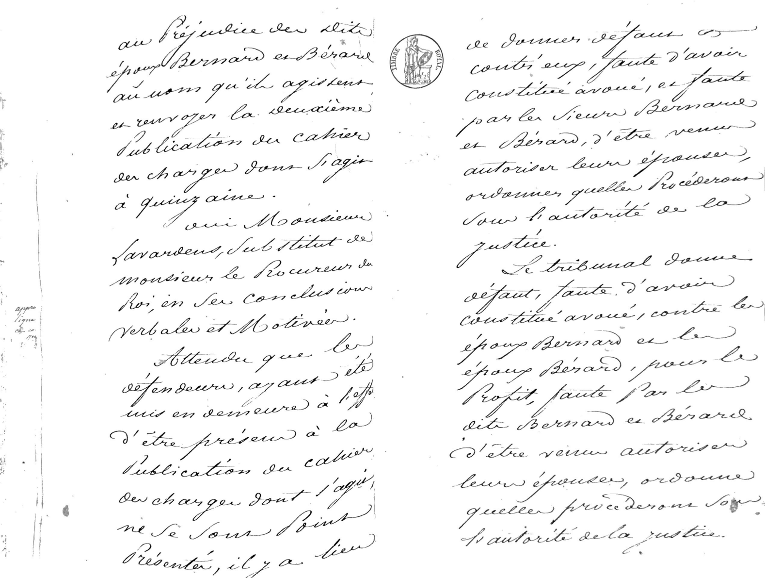 1829 Cahier des Charges and Seizure of Laplanche Estate - Page 40