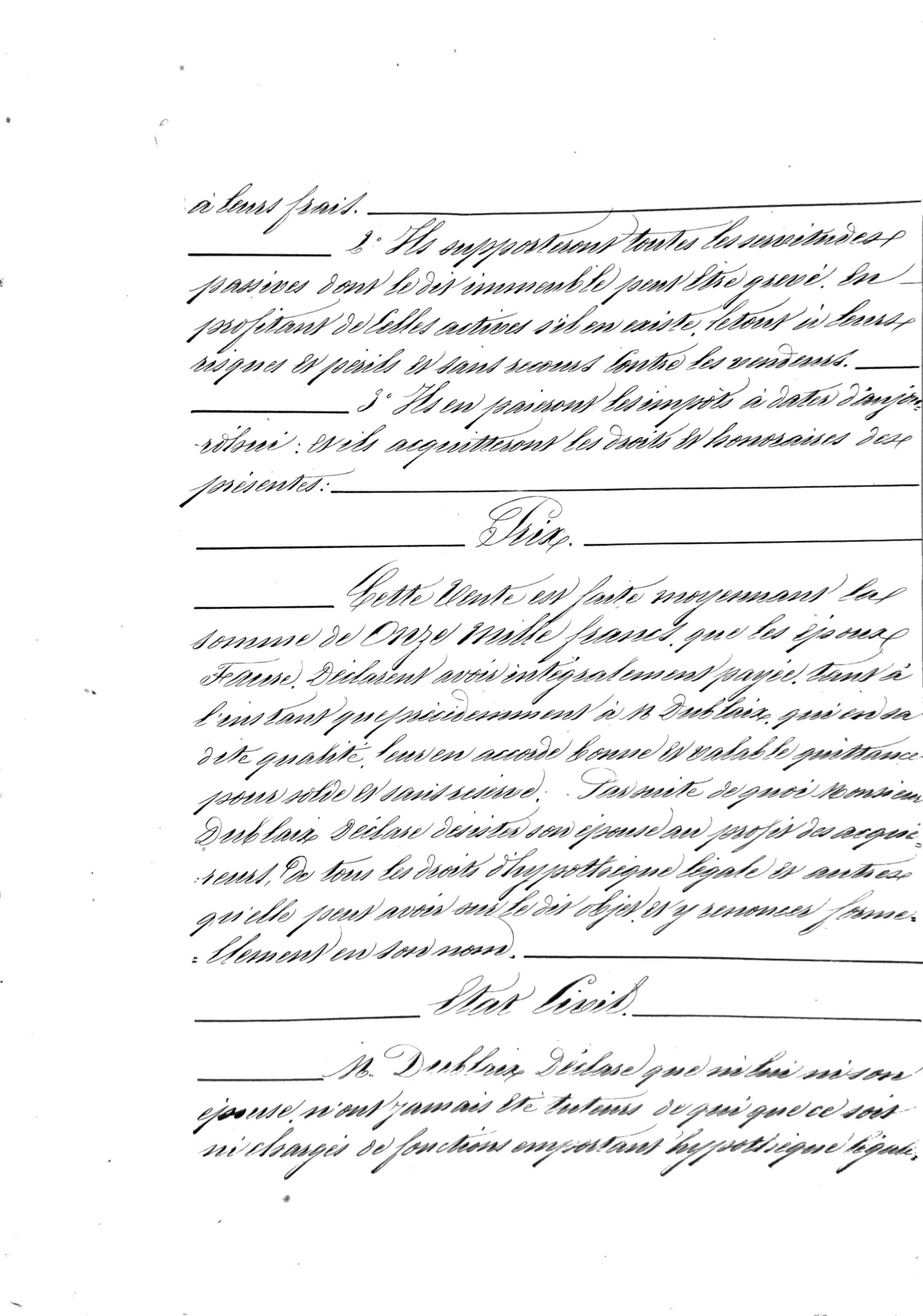 1863 Deed of Sale between Dublaix and Faure families - Page 6